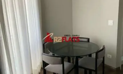Flat com 1 quarto para alugar na Avenida Rouxinol, 174, Moema, São Paulo
