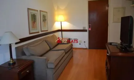 Flat com 1 quarto para alugar na Avenida Moema, 177, Moema, São Paulo