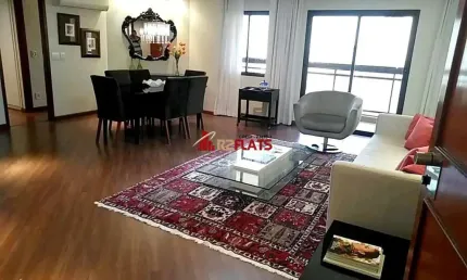Flat com 3 quartos para alugar na Avenida Jandira, 185, Moema, São Paulo