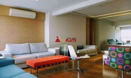Flat com 2 quartos para alugar na Rua George Ohm, 330, Brooklin, São Paulo