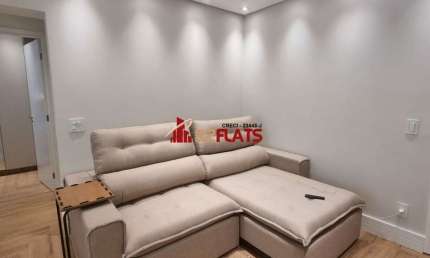 Flat com 1 quarto para alugar na Rua Araguari, 711, Moema, São Paulo