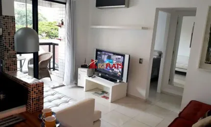 Flat com 1 quarto para alugar na Rua Professor Atílio Innocenti, 957, Vila Olímpia, São Paulo
