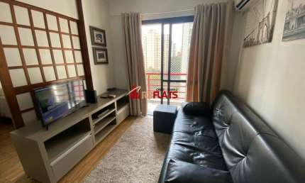 Flat com 1 quarto para alugar na Alameda Jauaperi, 1083, Moema, São Paulo