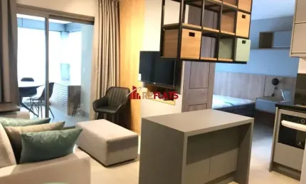 Flat com 1 quarto para alugar na Rua Oliveira Dias, 444, Itaim Bibi, São Paulo