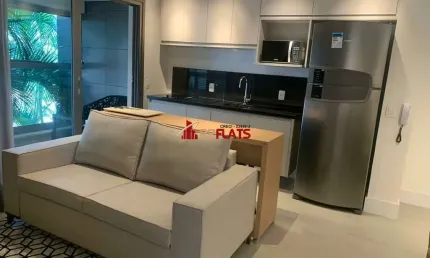 Flat com 1 quarto para alugar na Rua Oliveira Dias, 444, Itaim Bibi, São Paulo