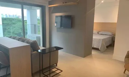 Flat com 1 quarto para alugar na Rua Oliveira Dias, 444, Itaim Bibi, São Paulo