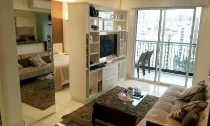 Flat com 1 quarto para alugar na Rua Diogo Jácome, 554, Vila Nova Conceição, São Paulo