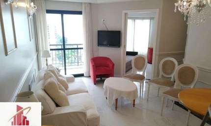 Flat com 2 quartos para alugar na Avenida Miruna, 320, Moema, São Paulo