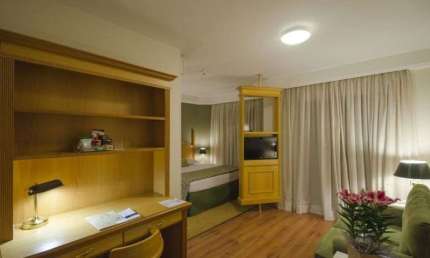 Flat com 1 quarto para alugar na Avenida Jandira, 501, Moema, São Paulo