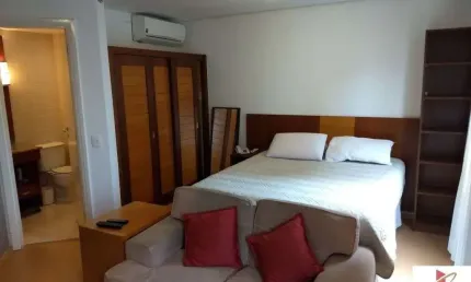Flat com 1 quarto para alugar na Avenida Jamaris, 105, Moema, São Paulo
