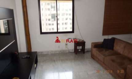 Flat com 1 quarto para alugar na Avenida Jamaris, 101, Moema, São Paulo