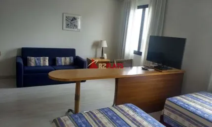 Flat com 1 quarto para alugar na Avenida Jamaris, 100, Moema, São Paulo