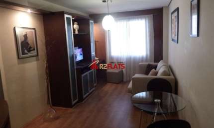 Flat com 2 quartos para alugar na Avenida Jamaris, 100, Moema, São Paulo