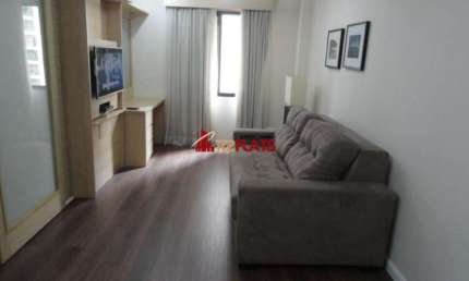 Flat com 1 quarto para alugar na Avenida Jamaris, 140, Moema, São Paulo