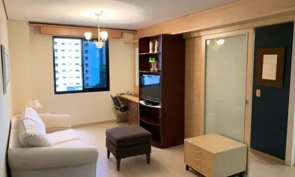 Flat com 1 quarto para alugar na Avenida Jamaris, 107, Moema, São Paulo