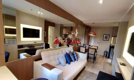 Flat com 1 quarto para alugar na Avenida Jamaris, 90, Moema, São Paulo