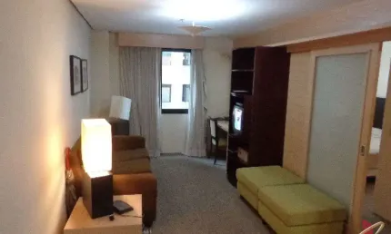 Flat com 1 quarto para alugar na Avenida Jamaris, 100, Moema, São Paulo