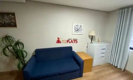 Flat com 1 quarto para alugar na Avenida Jamaris, 101, Moema, São Paulo