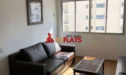 Flat com 1 quarto para alugar na Avenida Rouxinol, 763, Moema, São Paulo