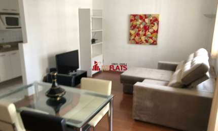 Flat com 2 quartos para alugar na Rua Tuim, 50, Moema, São Paulo