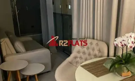 Flat com 1 quarto para alugar na Avenida Eusébio Matoso, 218, Itaim Bibi, São Paulo