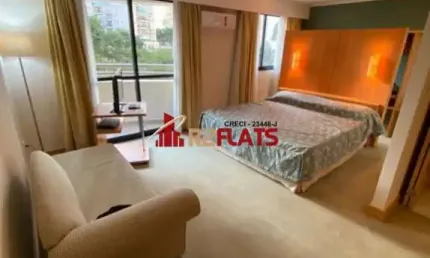Flat com 1 quarto para alugar na Rua Tuim, 18, Moema, São Paulo