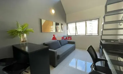 Flat com 1 quarto para alugar na Rua Pintassilgo, 12, Moema, São Paulo