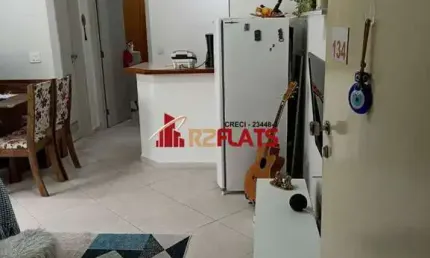 Flat com 1 quarto para alugar na Avenida Rouxinol, 174, Moema, São Paulo