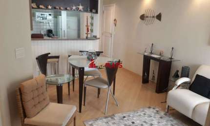 Flat com 2 quartos à venda na Avenida Miruna, 320, Moema, São Paulo