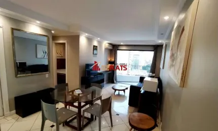 Flat com 2 quartos para alugar na Alameda Joaquim Eugênio de Lima, 1360, Jardins, São Paulo