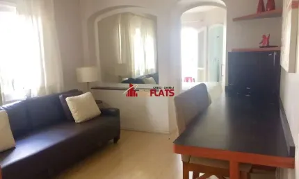 Flat com 1 quarto para alugar na Alameda Lorena, 1852, Jardins, São Paulo