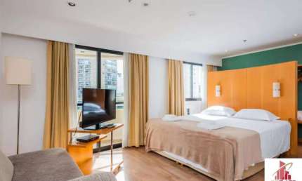 Flat com 1 quarto para alugar na Rua Tuim, 18, Moema, São Paulo