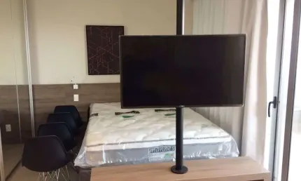 Flat com 1 quarto para alugar na Avenida Eusébio Matoso, 218, Itaim Bibi, São Paulo