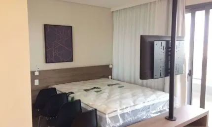 Flat com 1 quarto para alugar na Avenida Eusébio Matoso, 218, Itaim Bibi, São Paulo