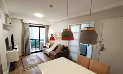 Flat com 1 quarto para alugar na Rua Pintassilgo, 477, Moema, São Paulo