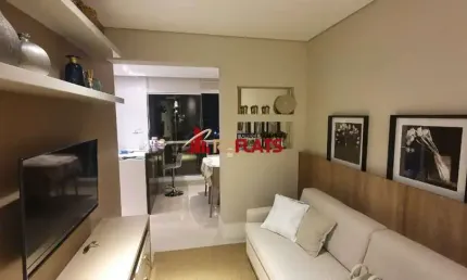 Flat com 1 quarto para alugar na Avenida Aratãs, 400, Moema, São Paulo