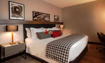 Flat com 1 quarto à venda na Rua Heinrich Hertz, 14, Brooklin, São Paulo