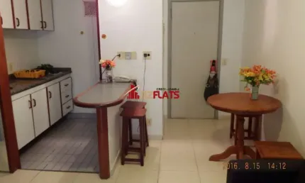 Flat com 1 quarto para alugar na Alameda Jauaperi, 1083, Moema, São Paulo