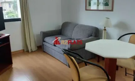 Flat com 1 quarto para alugar na Alameda Lorena, 521, Jardim Paulista, São Paulo