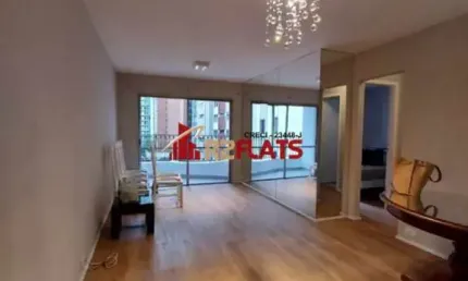 Flat com 2 quartos para alugar na Alameda Joaquim Eugênio de Lima, 1360, Jardins, São Paulo