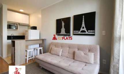 Flat com 1 quarto para alugar na Rua Tuim, 101, Moema, São Paulo