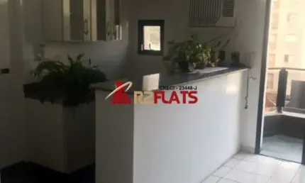 Flat com 1 quarto para alugar na Avenida Moema, 177, Moema, São Paulo