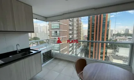 Flat com 1 quarto para alugar na Avenida Aratãs, 400, Moema, São Paulo