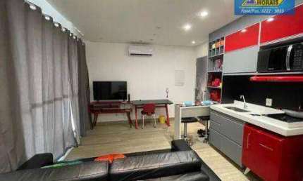 Apartamento com 1 dormitório para alugar, 33 m² por R$ 3.405,00/mês - Jardim Faculdade - Sorocaba/SP