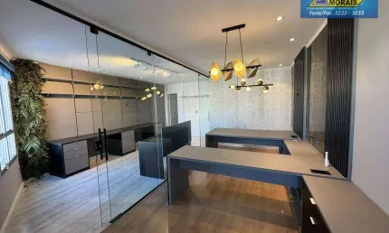 Oportunidade, lindíssima a sala à venda, 52 m² por r$ 410.000 - parque campolim - sorocaba/sp