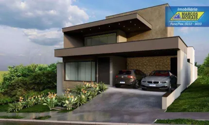 Casa com 3 dormitórios à venda, 186 m² por r$ 1.690.000 - condomínio chácara ondina - sorocaba/sp