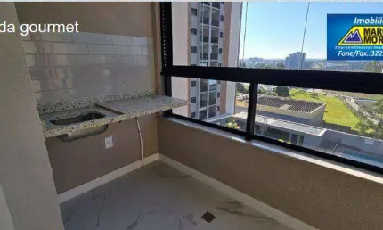 Apartamento com 1 dormitório à venda, 48 m² por R$ 524.000 - Além Ponte - Sorocaba/SP