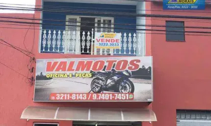 Casa com salão comercial, Rua Campos Salles, ótimo investimento Vendo