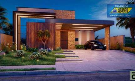 Casa com 3 dormitórios à venda, 251 m² por R$ 2.450.000,00 - Alphaville Nova Esplanada III - Votorantim/SP