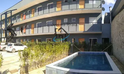 Apartamento para Venda em Ubatuba, Sertão da Quina, 1 dormitório, 1 banheiro, 1 vaga